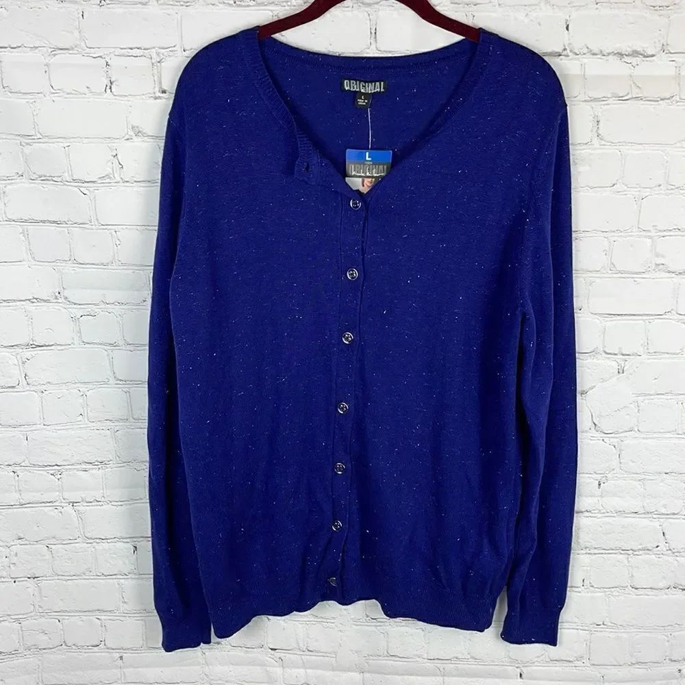Nicole Miller Speckled Cardigan